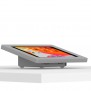 Fixed Tilted 15° Desk / Surface Mount - 10.2-inch iPad 7th Gen - Light Grey [Front Isometric View]