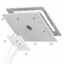 Fixed VESA Floor Stand - 11-inch iPad Pro - White [Tablet Assembly Isometric View]