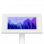 Fixed VESA Floor Stand - Samsung Galaxy Tab A7 10.4 - White [Tablet Front View]