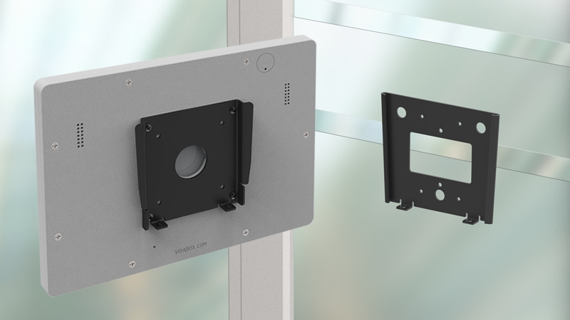 Removable Locking Screws for Securely Mounting Your Tablet!