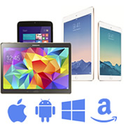 Different tablets need different enclosures!