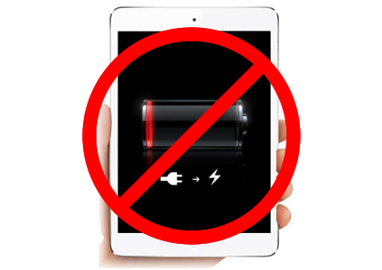 No more dead iPad tablets with VidaPower 4-Port 60W PoE switch!